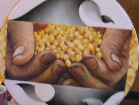 Des mains qu 'on pourrait toucher